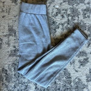 Grey Waffle Knit Lounge Pants - BENCH